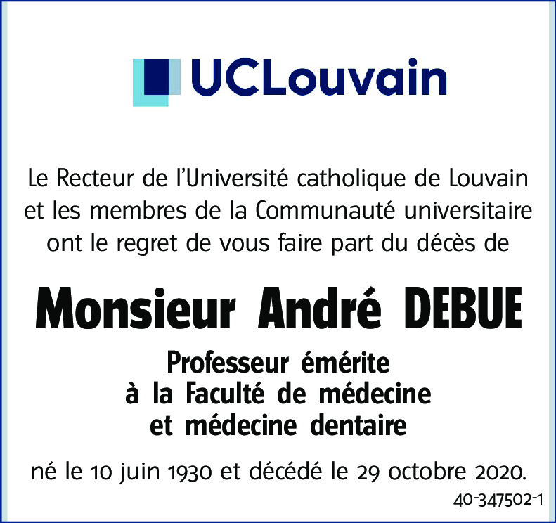 André DEBUE