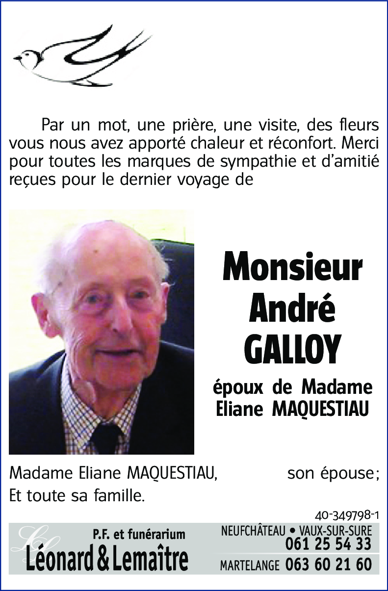 André GALLOY