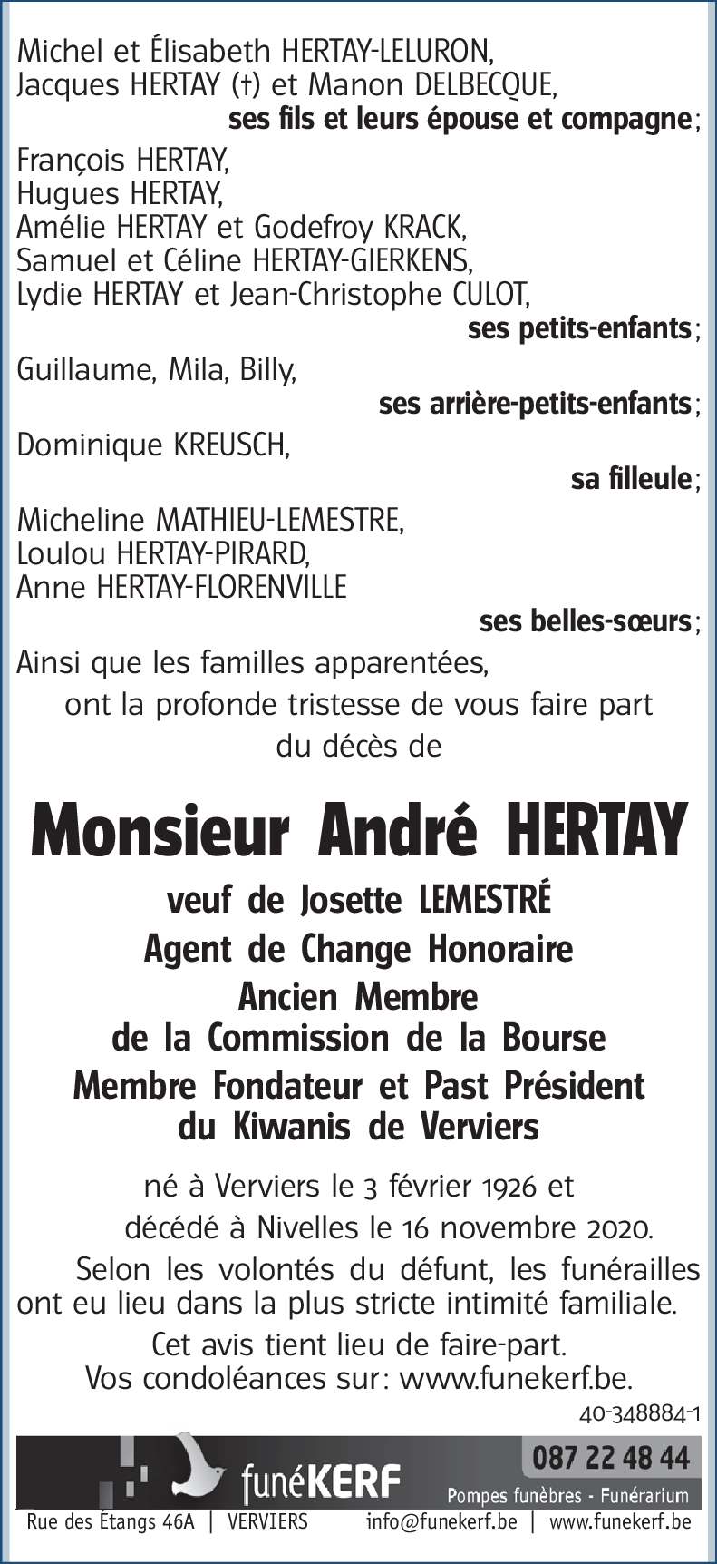 André HERTAY