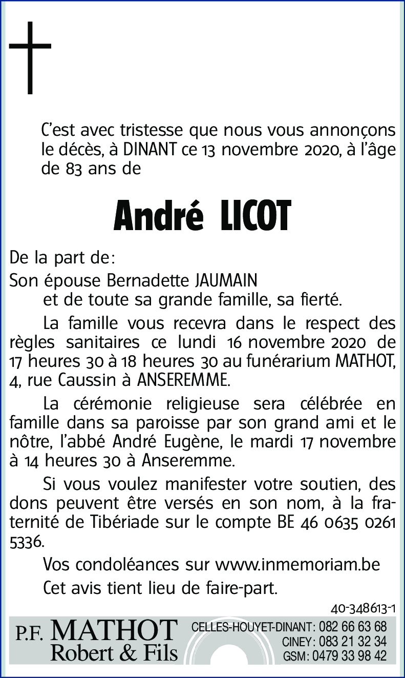 André LICOT