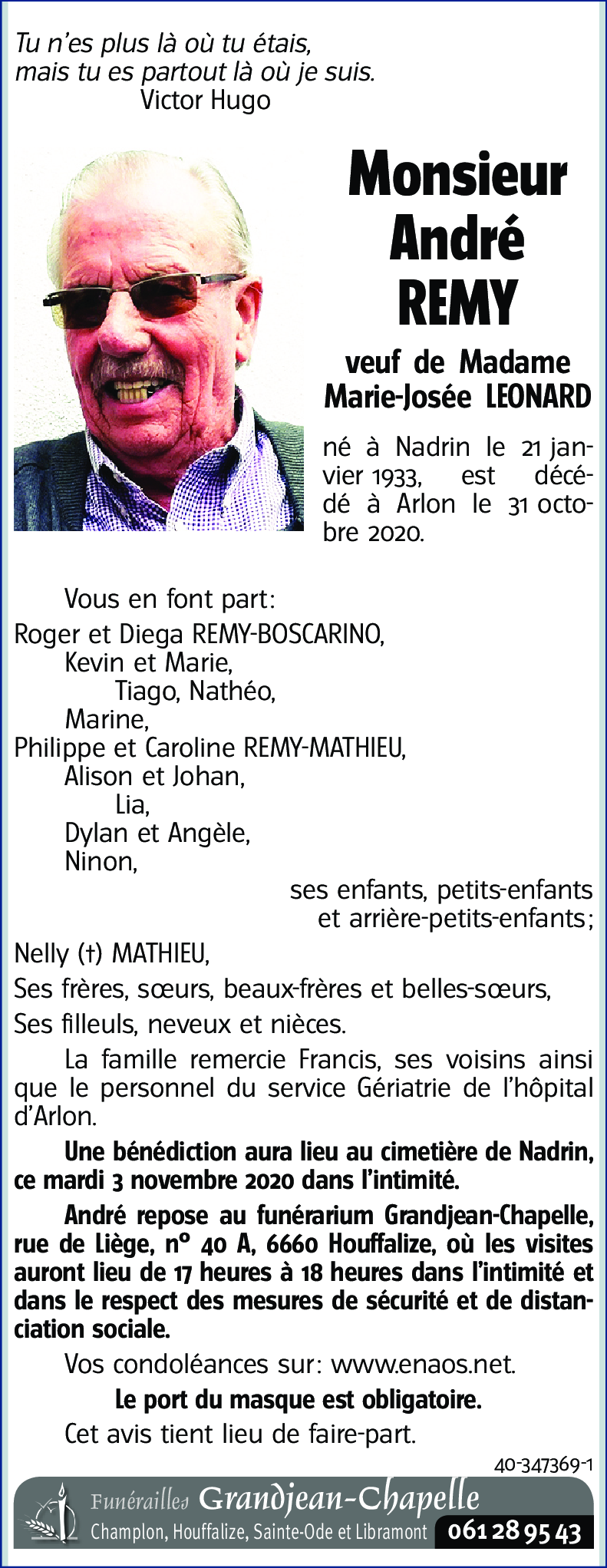 André REMY