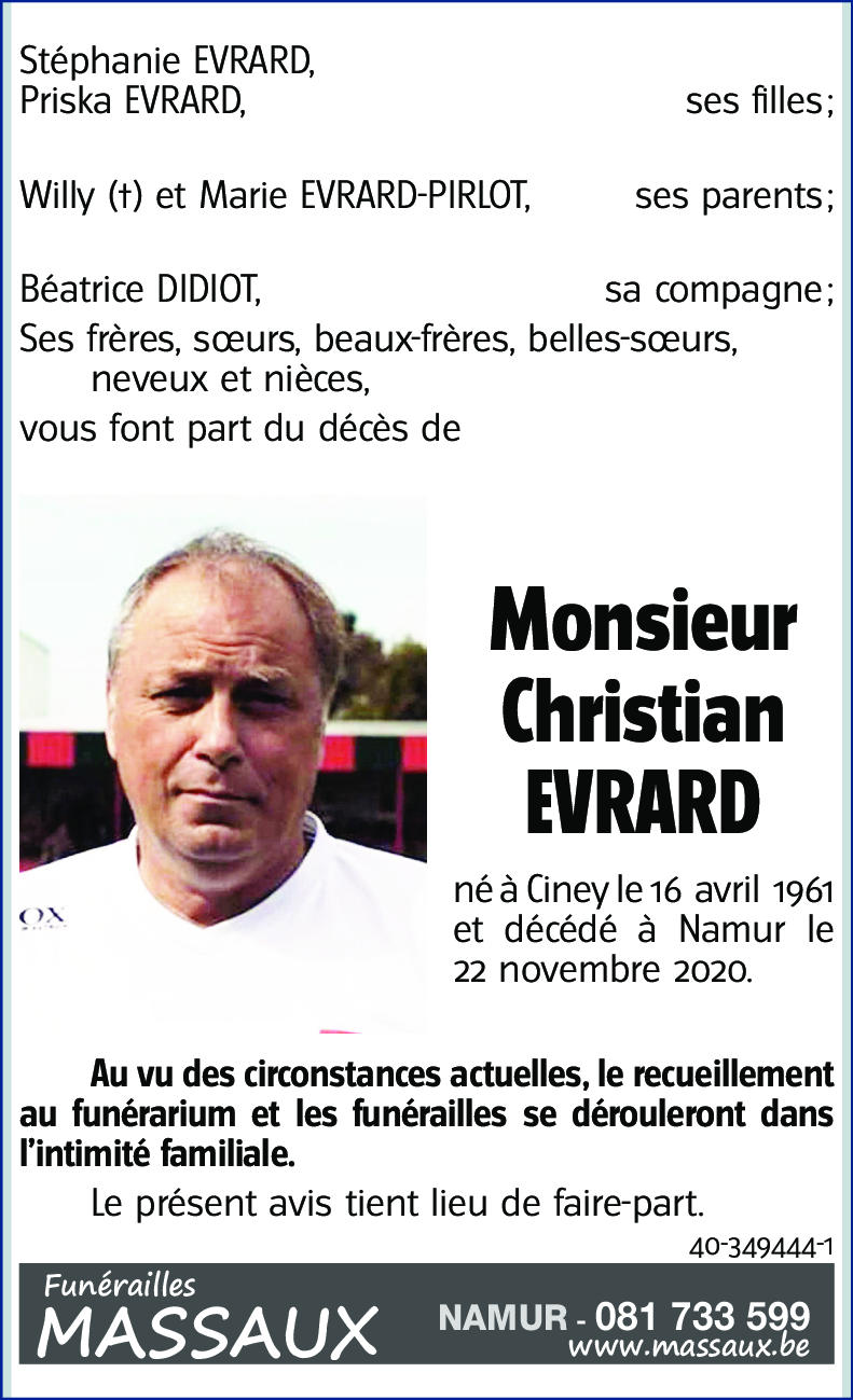 Christian EVRARD