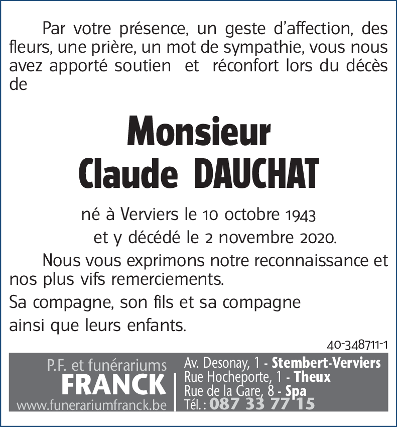 Claude DAUCHAT