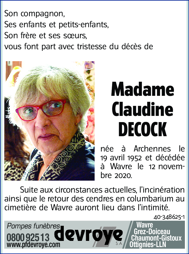 Claudine Decock