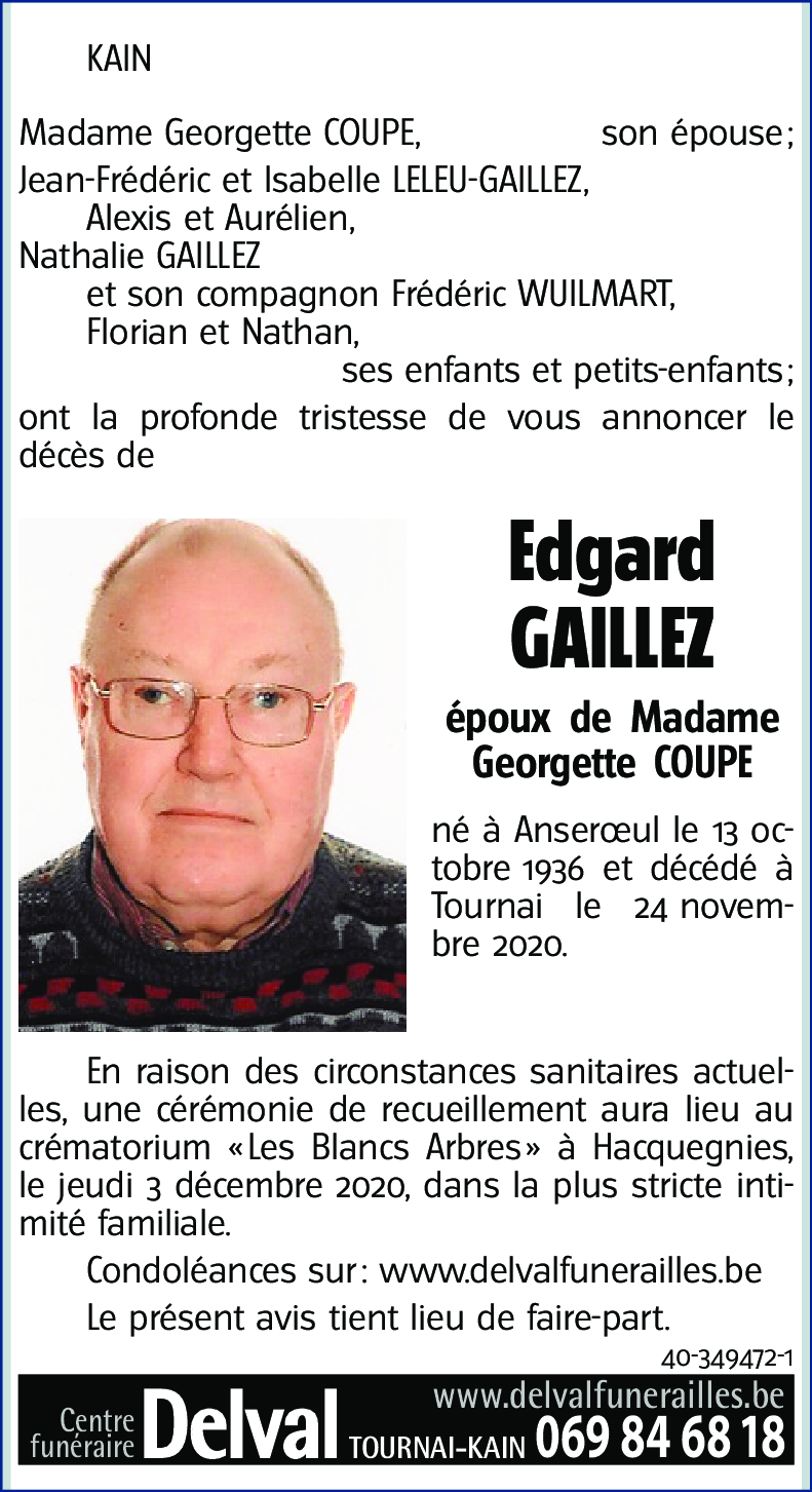 Edgard GAILLEZ