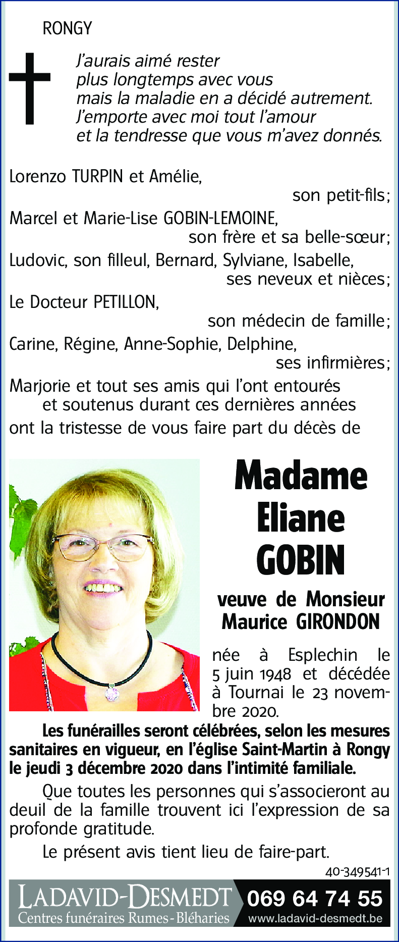 Eliane GOBIN