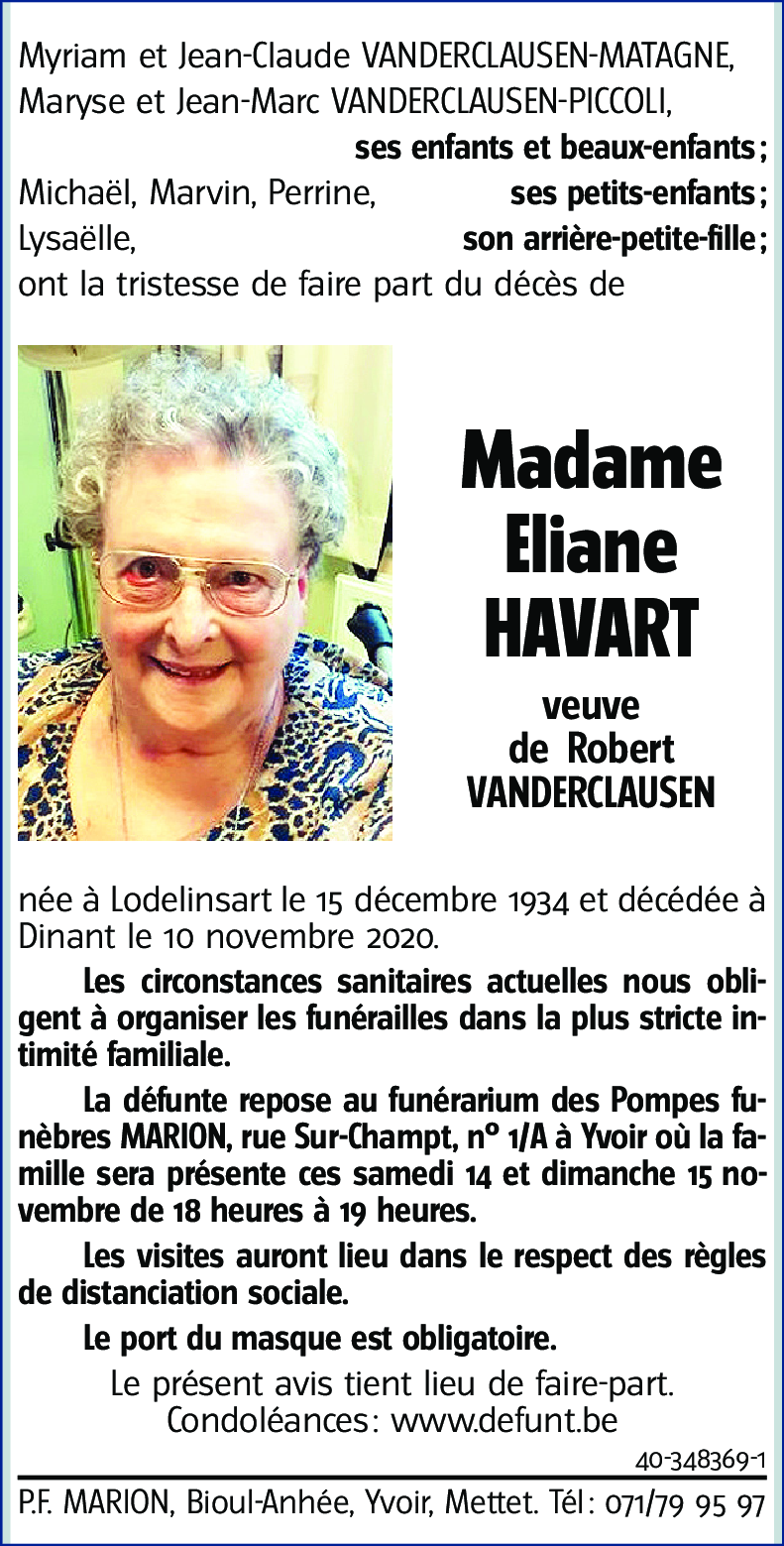 Eliane HAVART