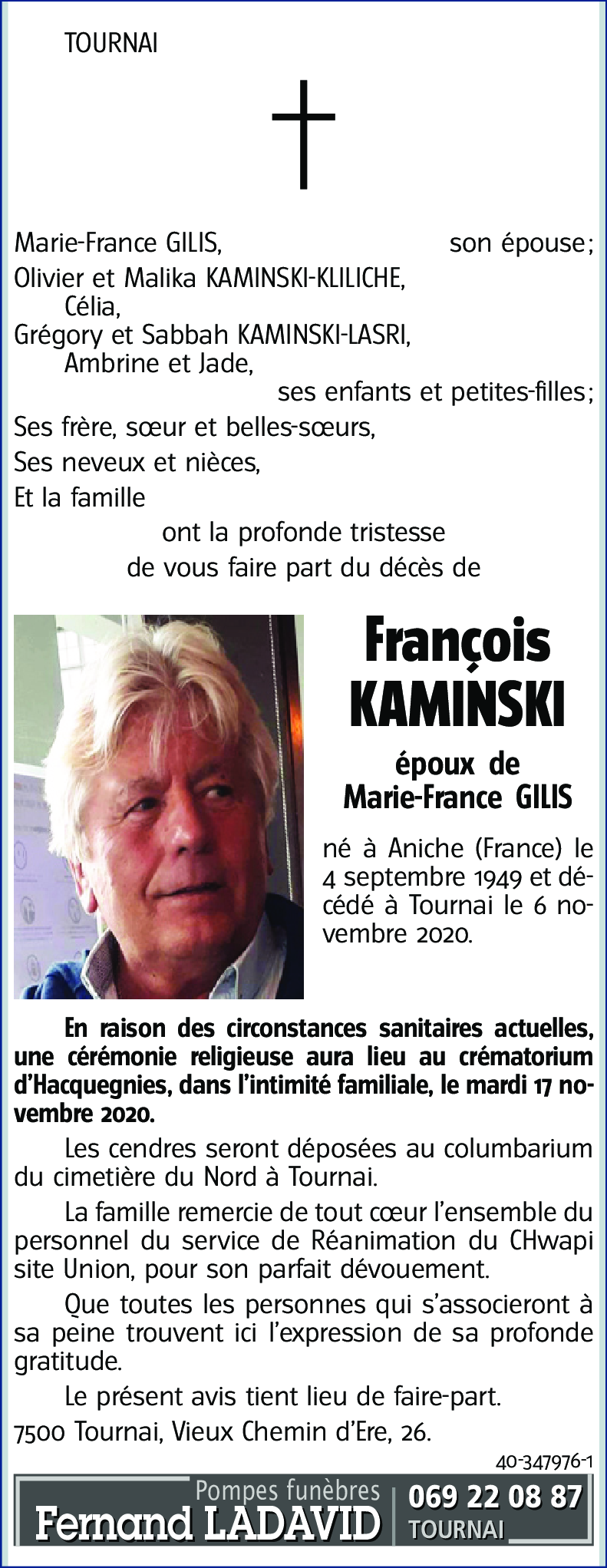 François KAMINSKI