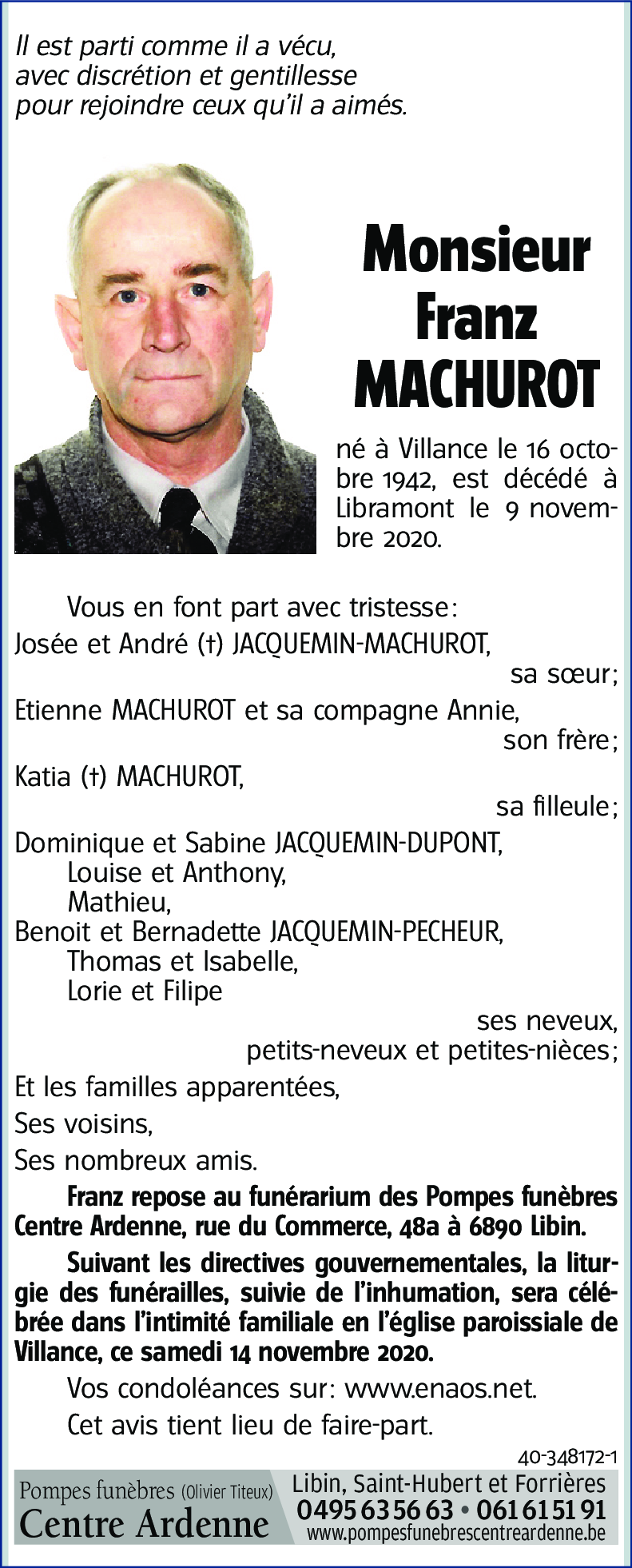 Franz MACHUROT