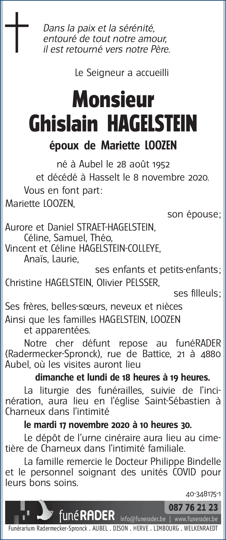 Ghislain HAGELSTEIN