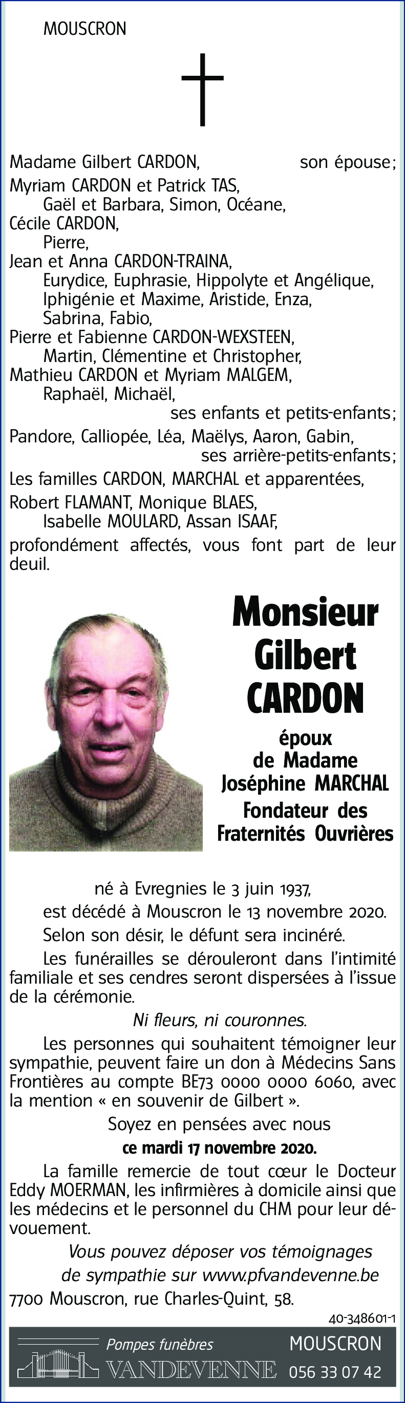 Gilbert CARDON