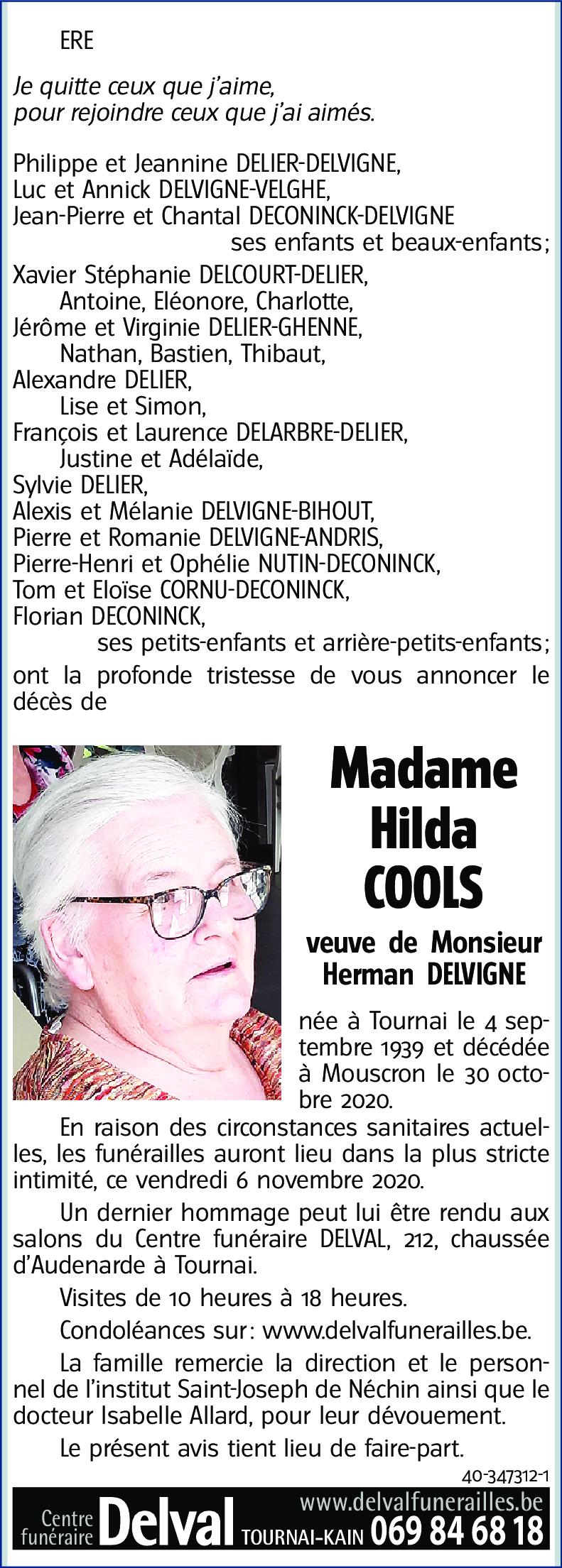 Hilda COOLS