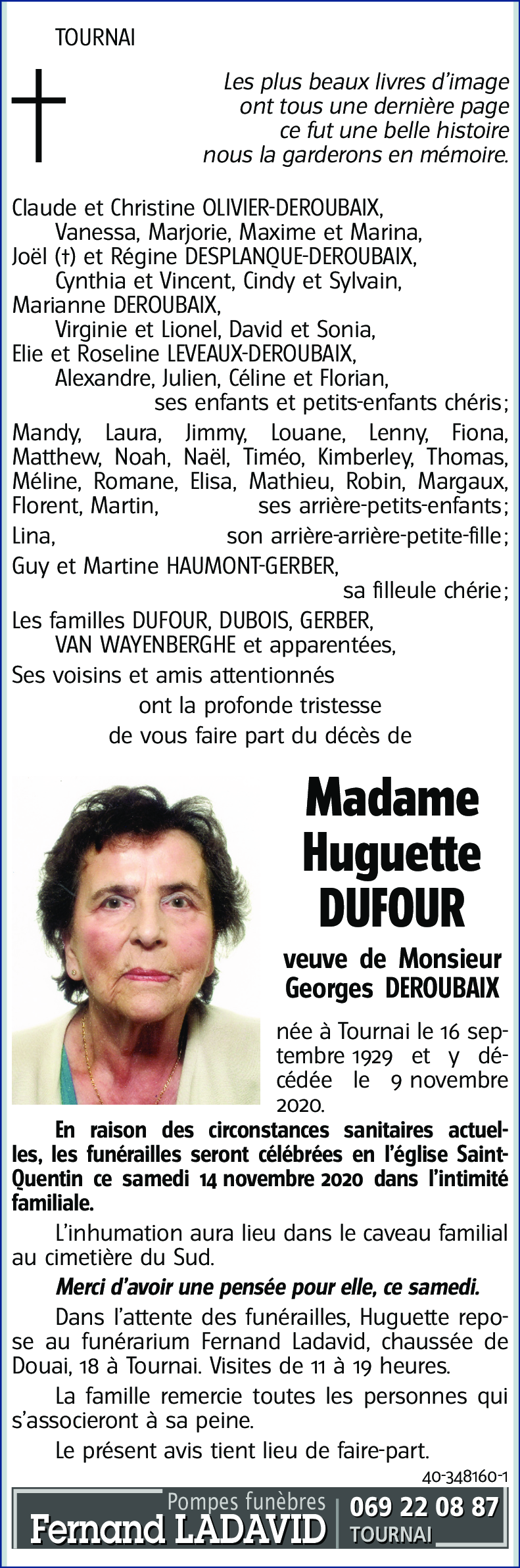 Huguette DUFOUR