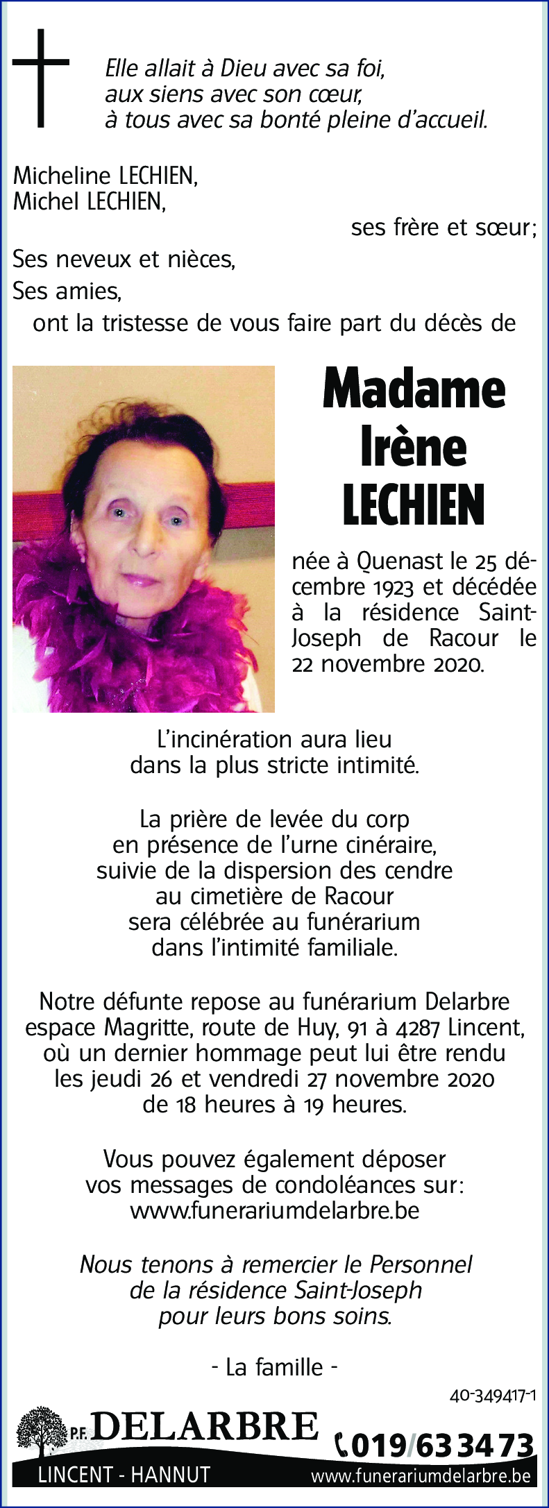 Irène LECHIEN