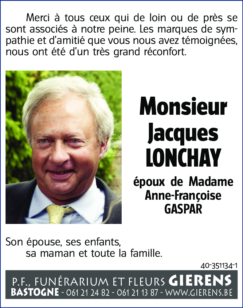 Jacques LONCHAY