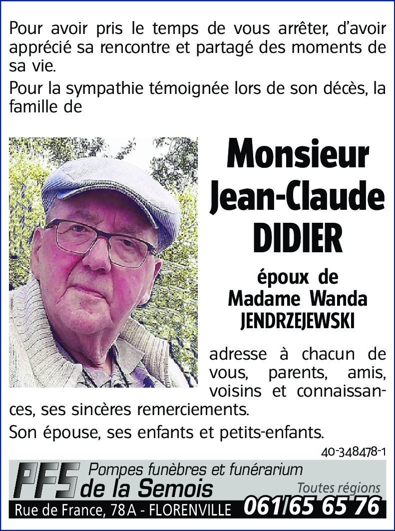 Jean-Claude DIDIER