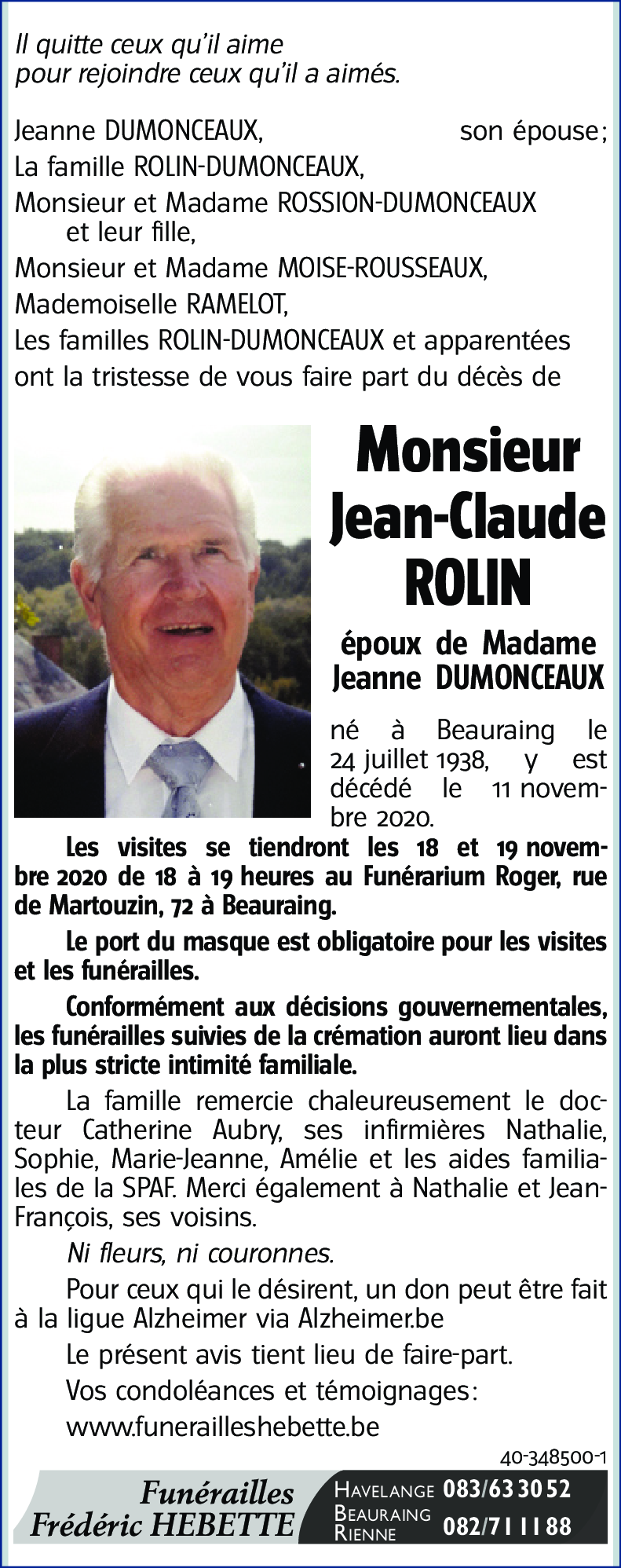 Jean-Claude ROLIN