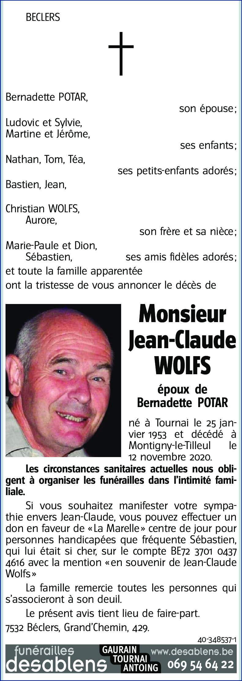 Jean-Claude WOLFS