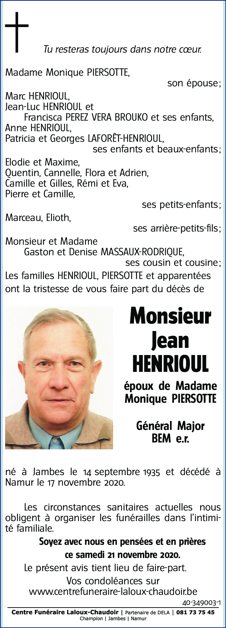 Jean HENRIOUL