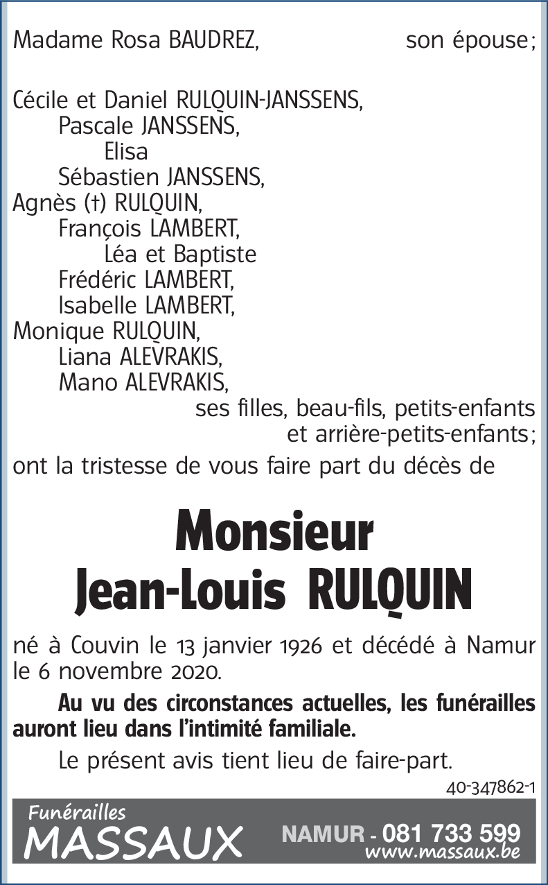 Jean-Louis RULQUIN