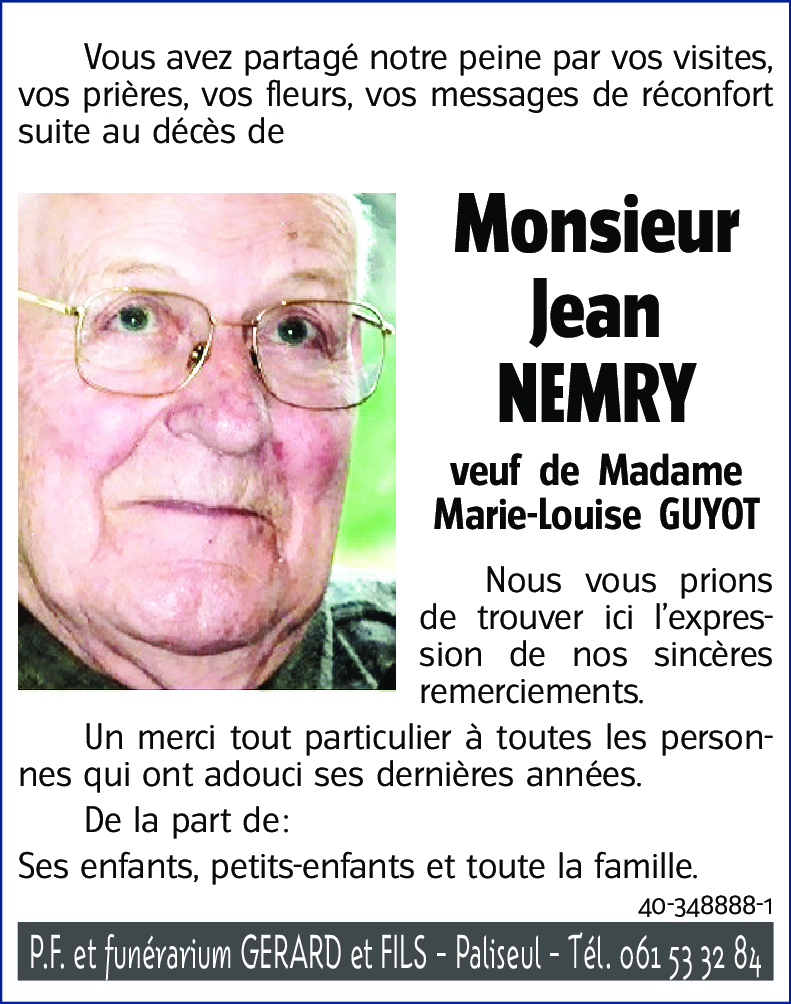 Jean NEMRY