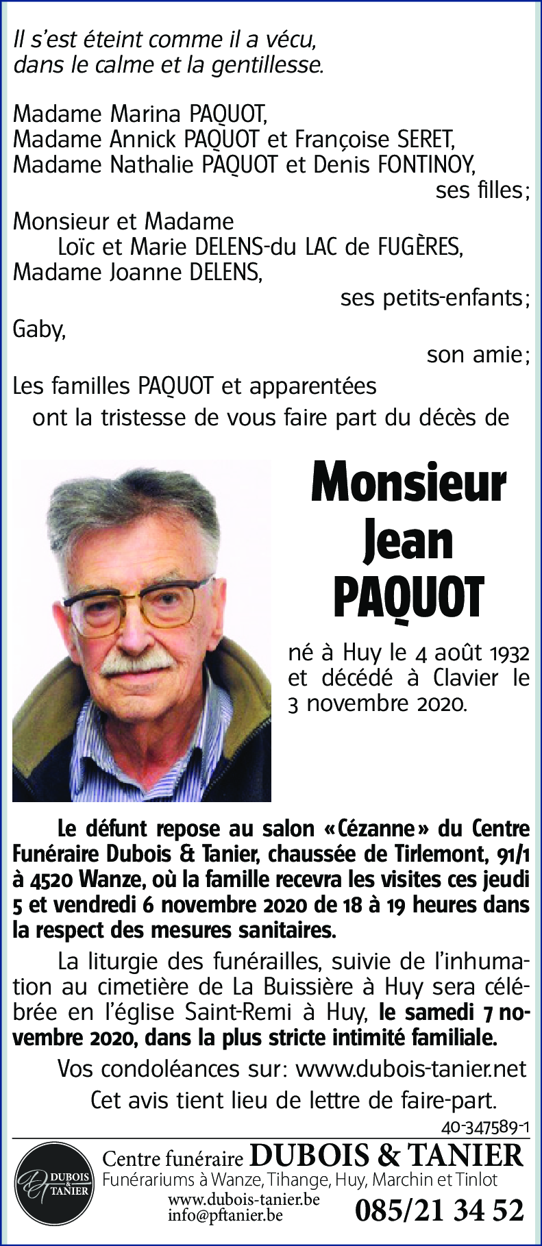 Jean PAQUOT