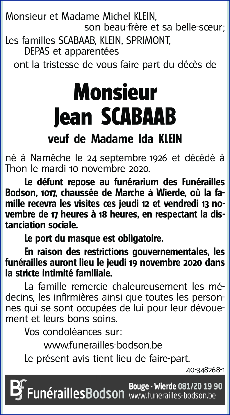 Jean SCABAAB