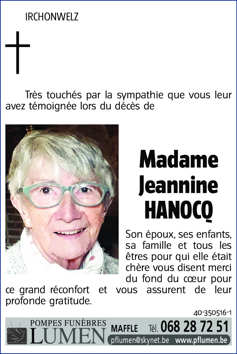 Jeannine HANOCQ