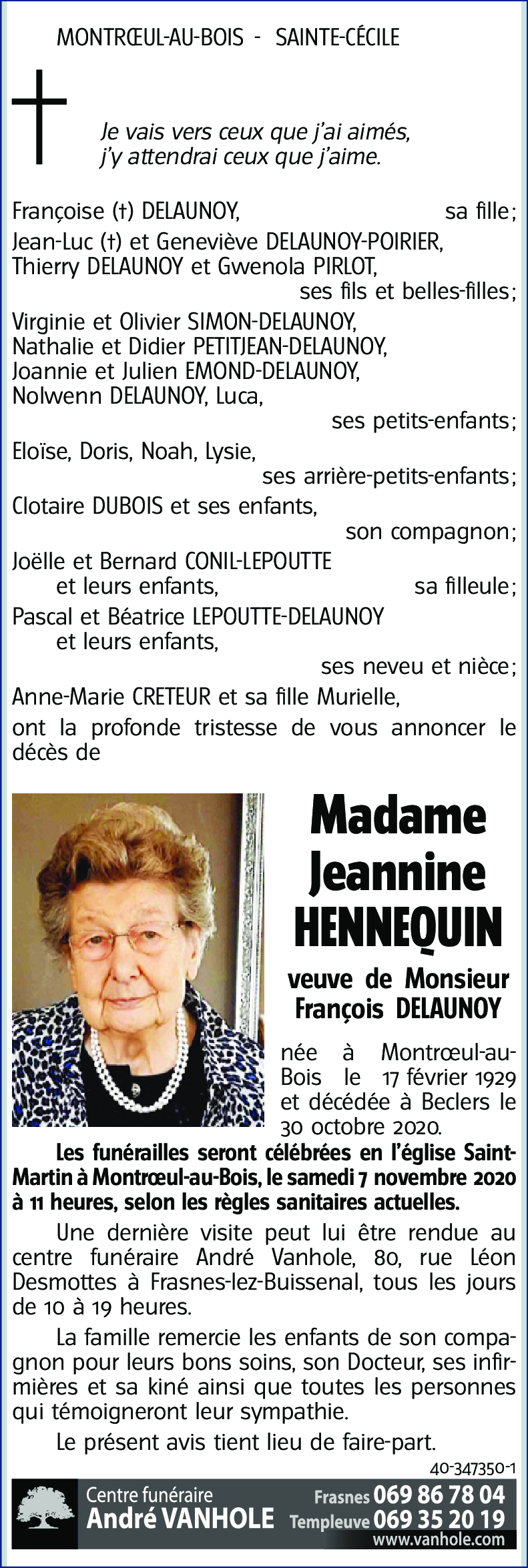Jeannine HENNEQUIN