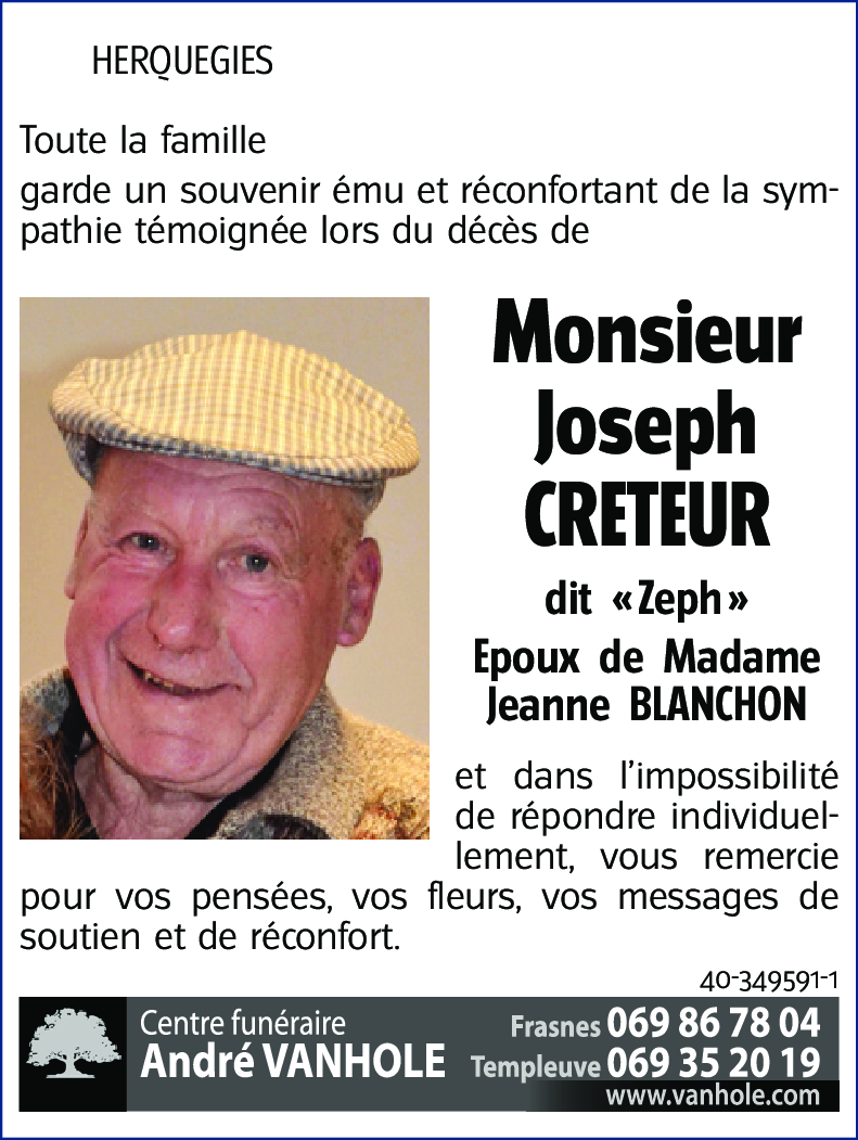 Joseph CRETEUR