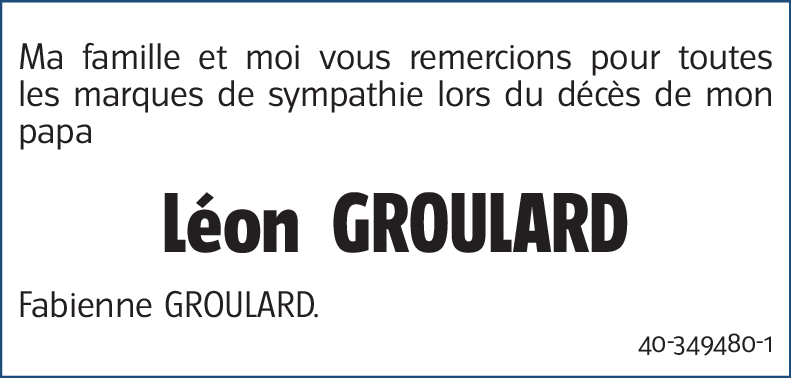 Léon GROULARD
