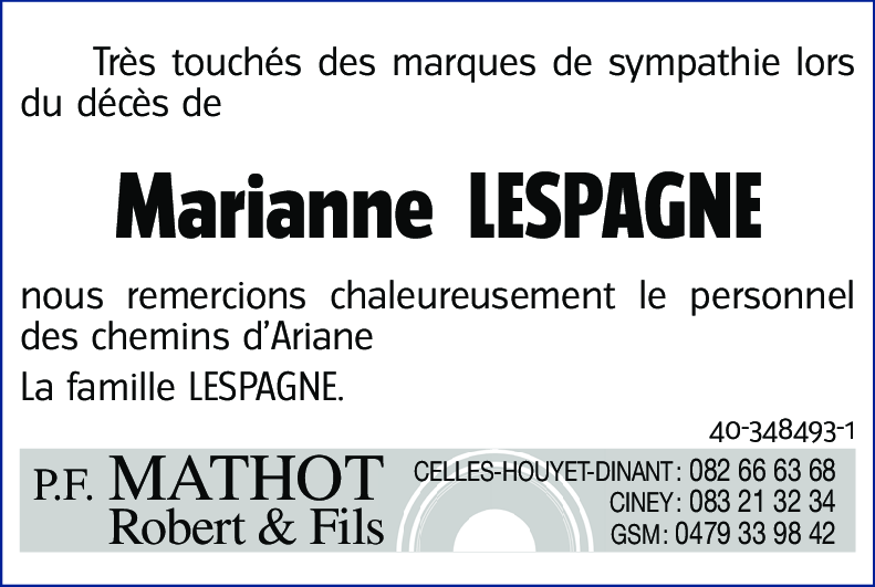 LESPAGNE Marianne