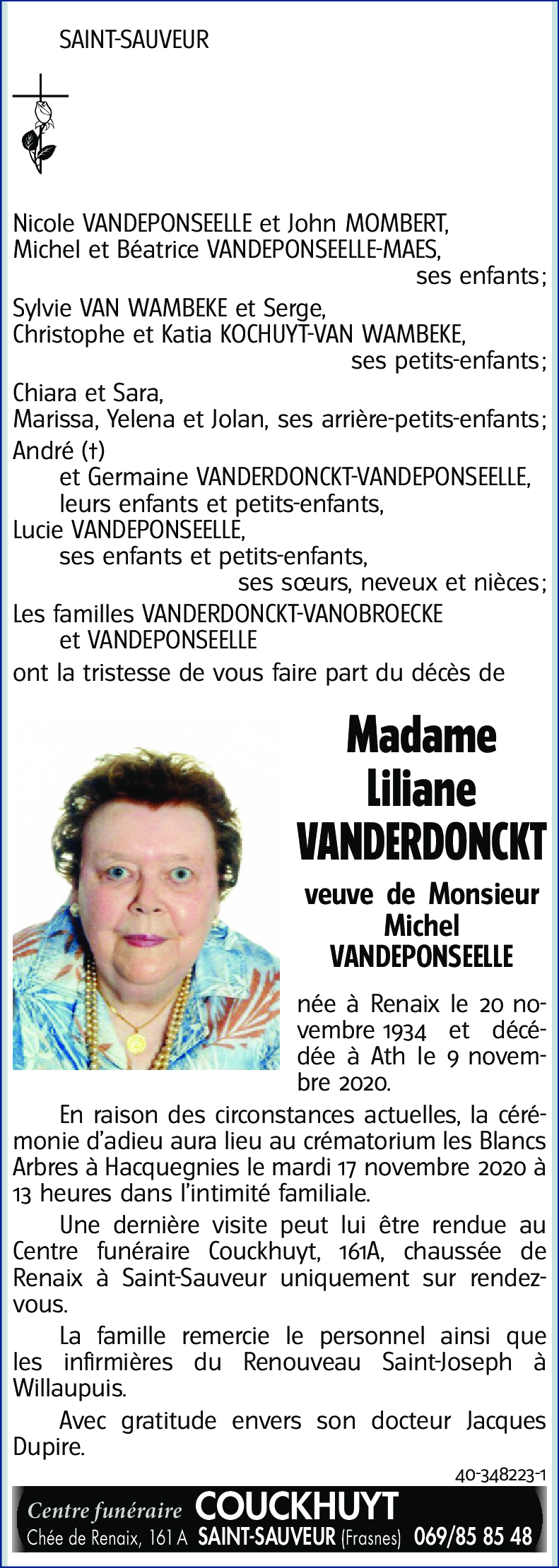 Liliane VANDERDONCKT