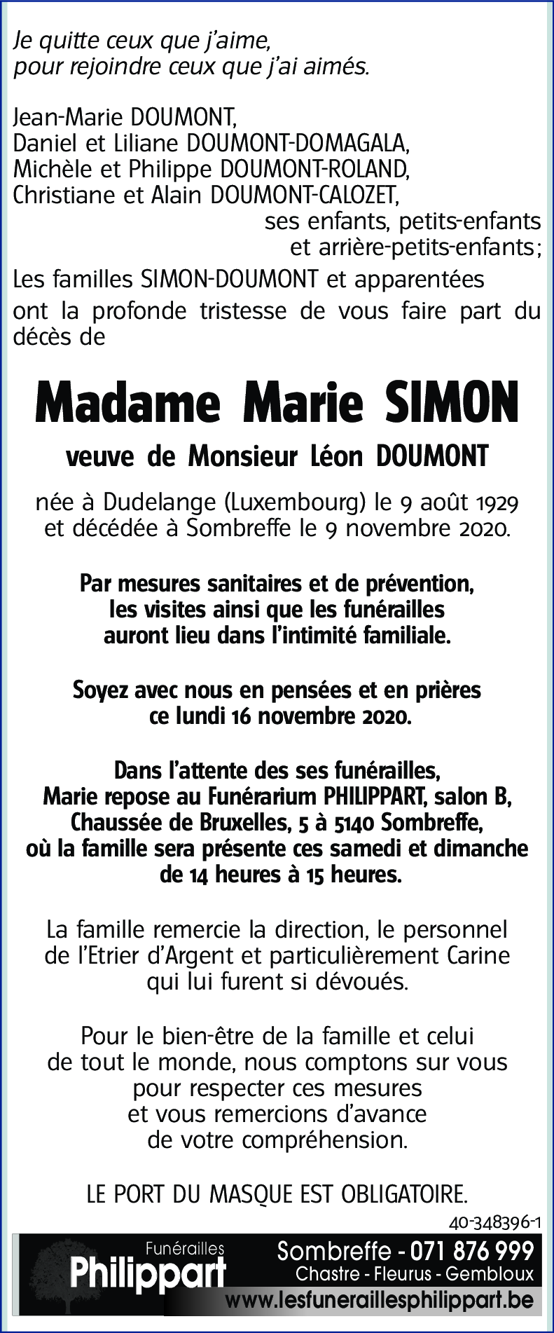 Marie SIMON