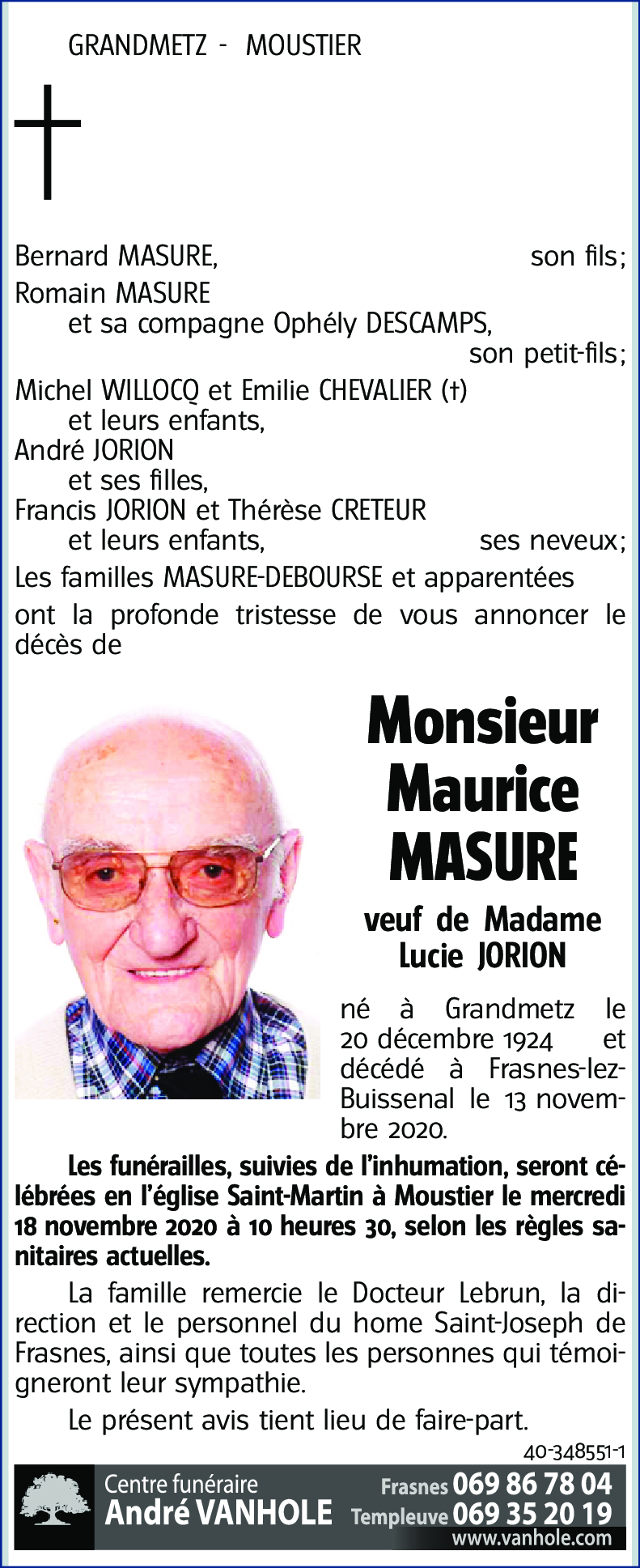 Maurice MASURE