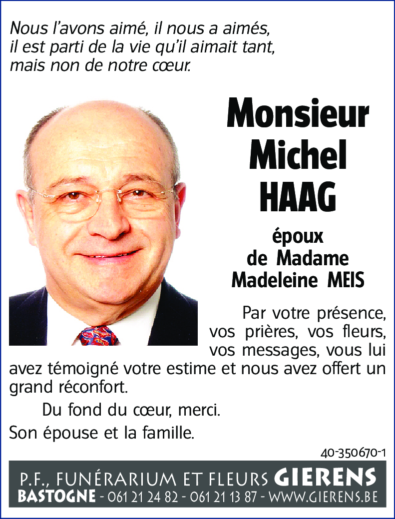 Michel HAAG