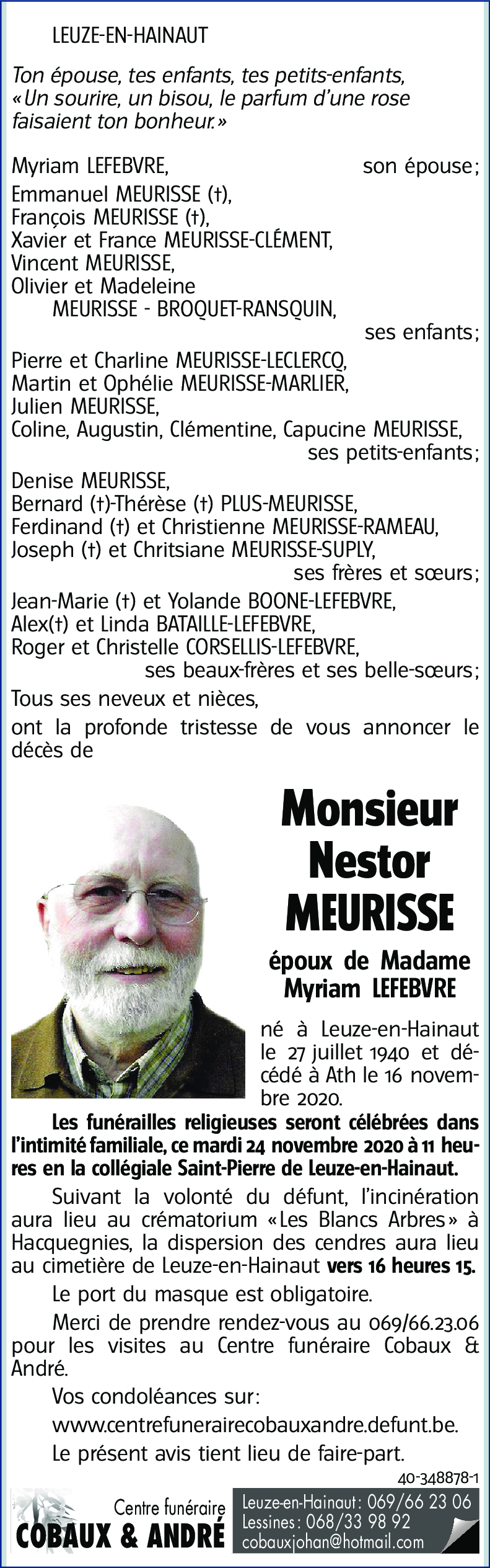 Nestor MEURISSE