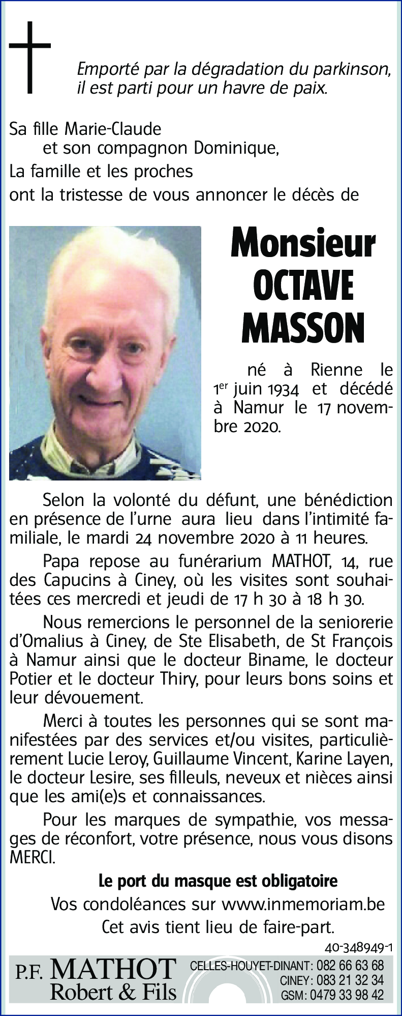 OCTAVE MASSON