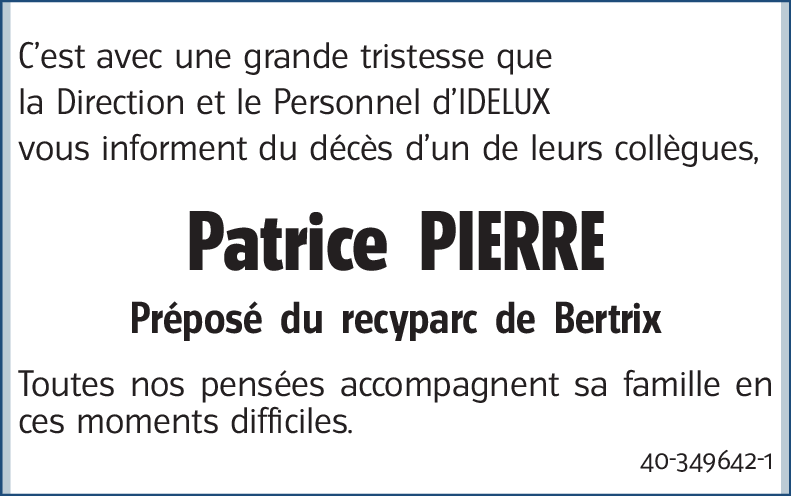 Patrice PIERRE