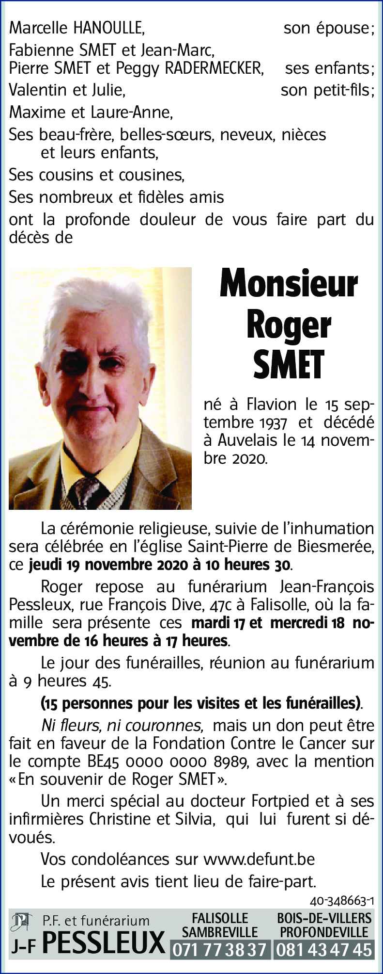 Roger SMET