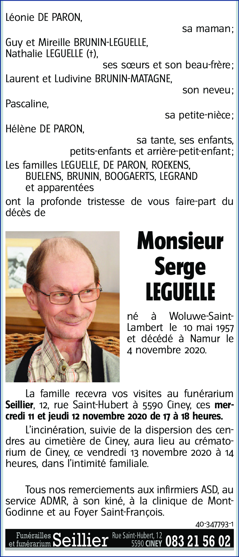 Serge LEGUELLE