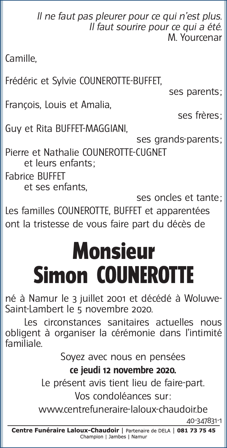 Simon COUNEROTTE