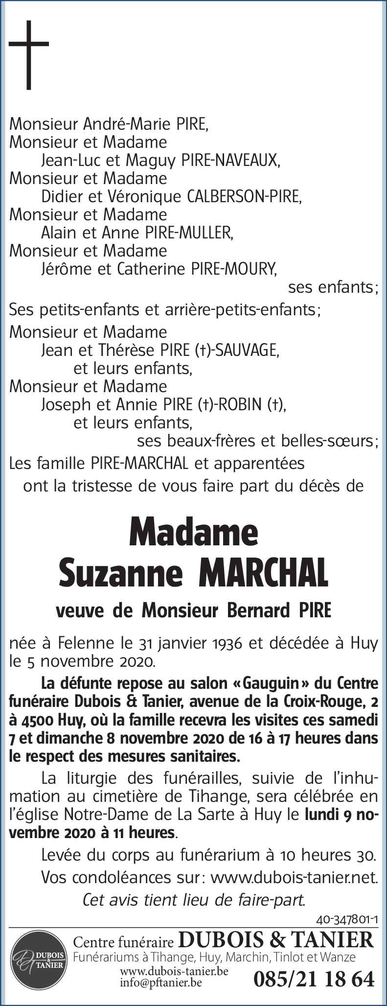 Suzanne MARCHAL