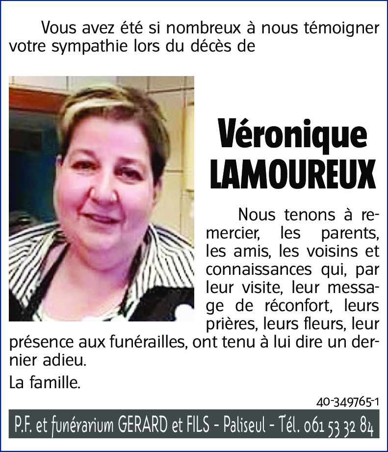 Véronique LAMOUREUX