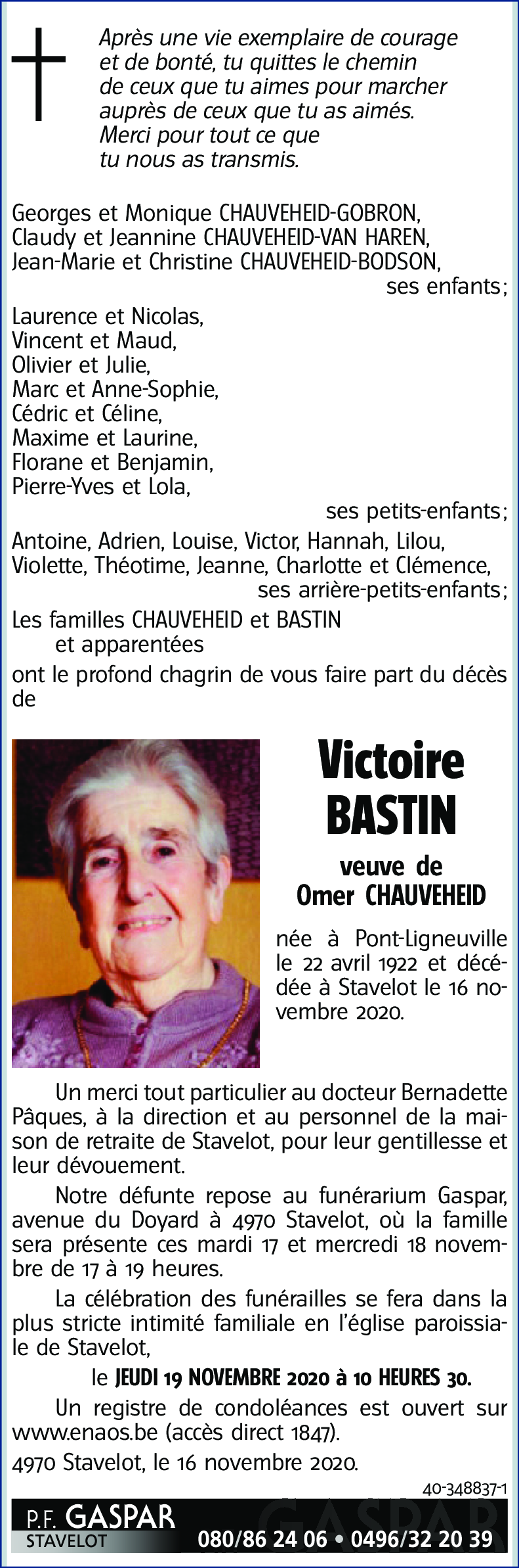 Victoire BASTIN