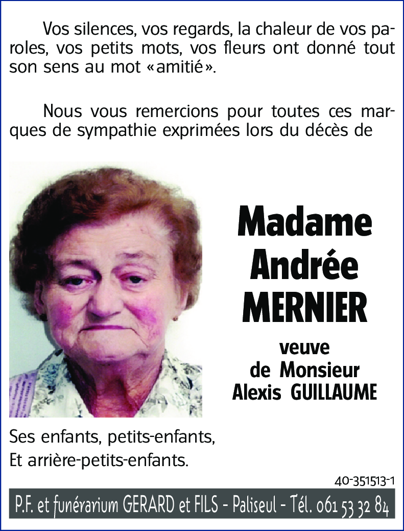 Andrée MERNIER