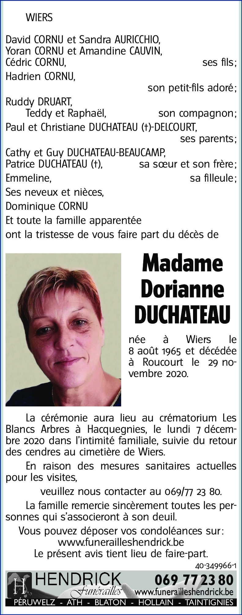 Dorianne DUCHATEAU