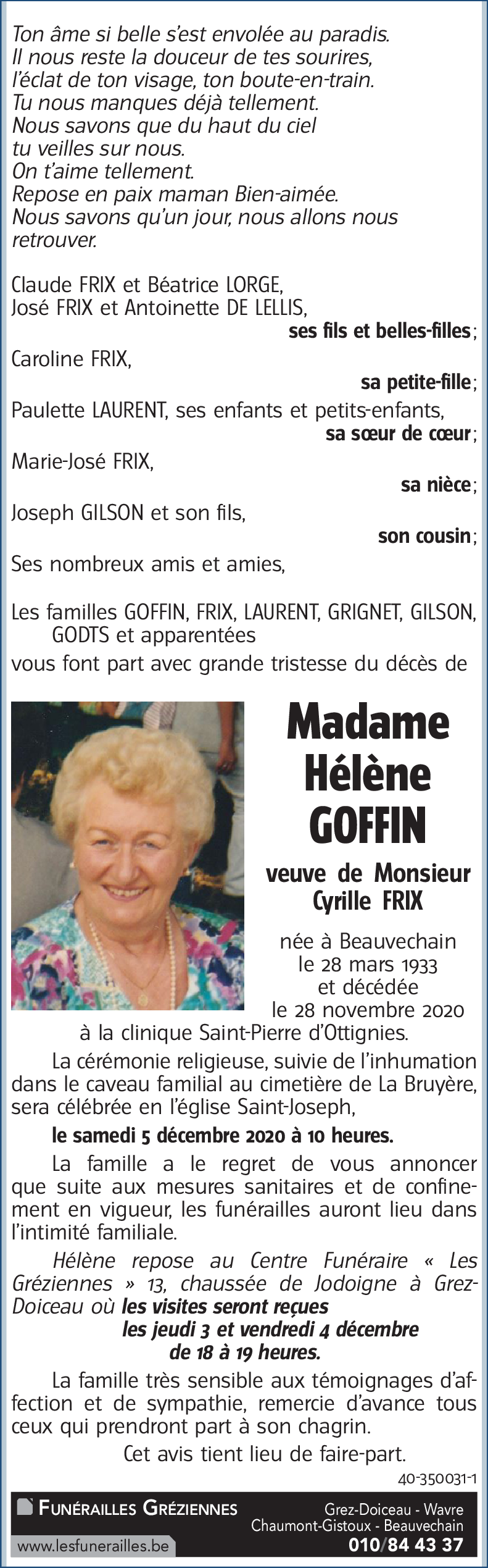 Hélène GOFFIN