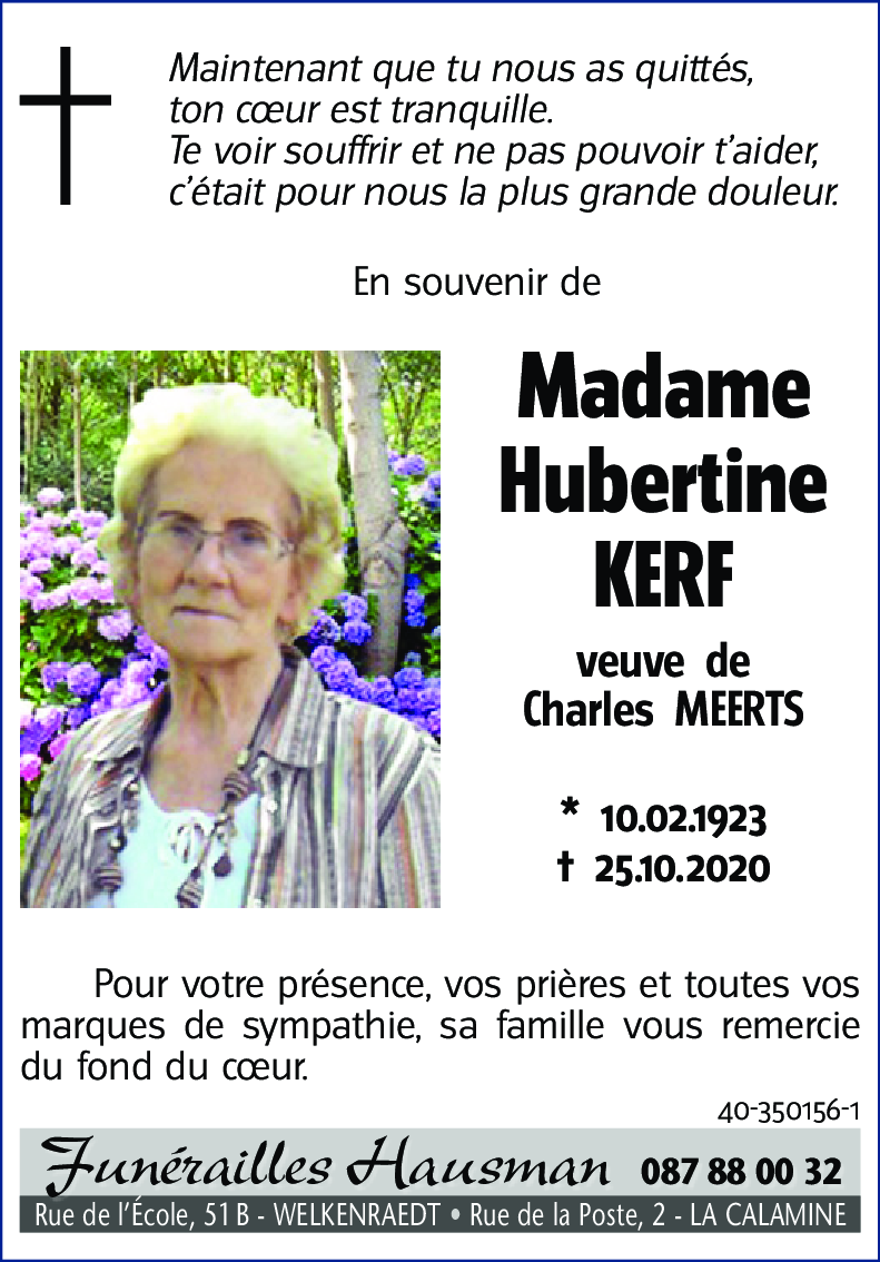 Hubertine KERF