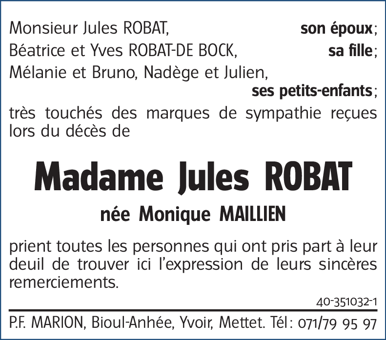 Jules ROBAT